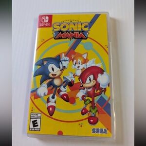 Sonic Mania Nintendo Switch Factory Sealed Brand New Authentic